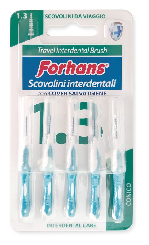 FORHANS TRAVEL INTERDENTAL BRUSH 1,3 - Farmastop