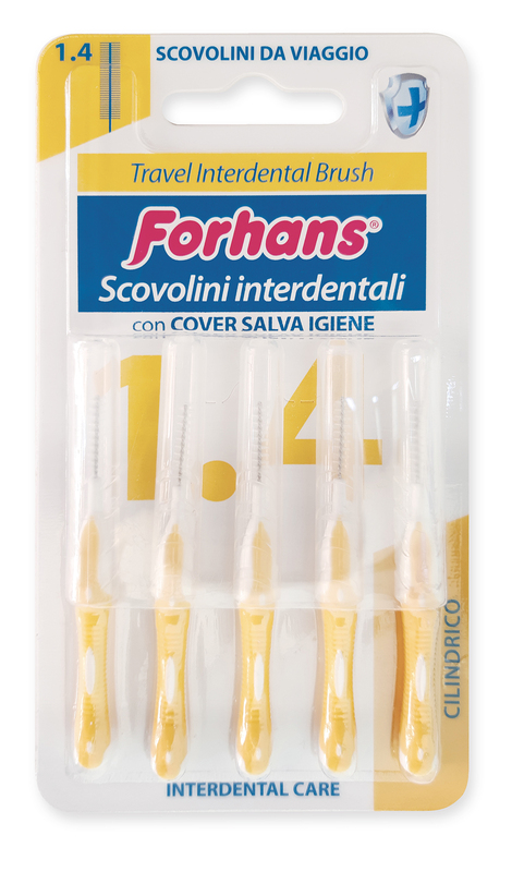 FORHANS TRAVEL INTERDENTAL BRUSH 1,4 - Farmastop