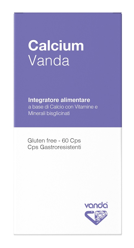 CALCIUM VANDA 60 CAPSULE FLACONE 42,8 G - Farmastop