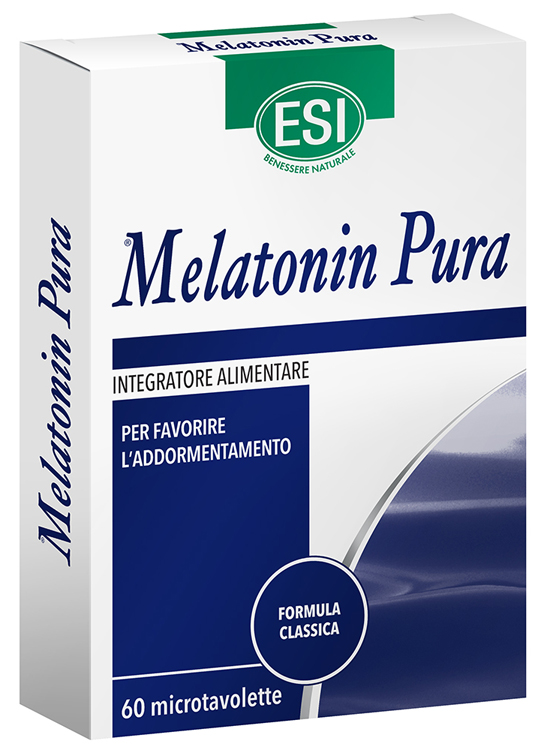 ESI MELATONIN PURA 60 MICROTAVOLETTE - Farmastop