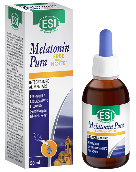 ESI MELATONIN PURA GOCCE ERBE NOTTE 50 ML - Farmastop