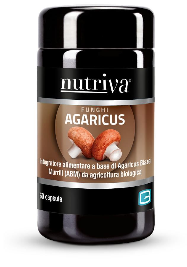 NUTRIVA AGARICUS BIO 60 CAPSULE VEGETALI - Farmastop