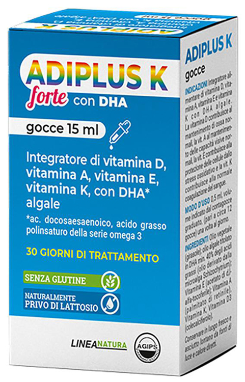 ADIPLUS K FORTE GOCCE FLACONCINO 15 ML - Farmastop