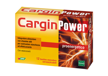 CARGIN POWER 12 BUSTE ASTUCCIO 20,4 G - Farmastop
