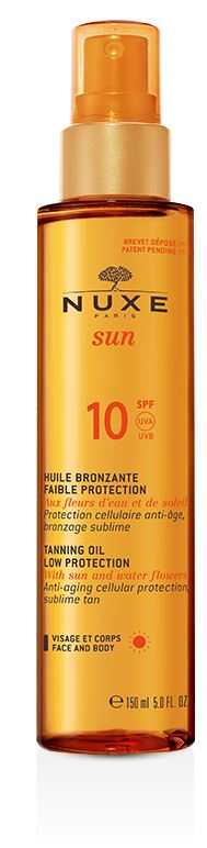 NUXE SUN HUILE BRONZANTE SPF10* - Farmastop