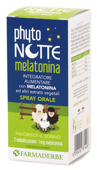 PHYTO NOTTE MELATONINA SPRAY ORALE 30 ML - Farmastop
