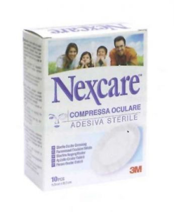 COMPRESSA OCULARE NEXCARE 10 PEZZI - Farmastop