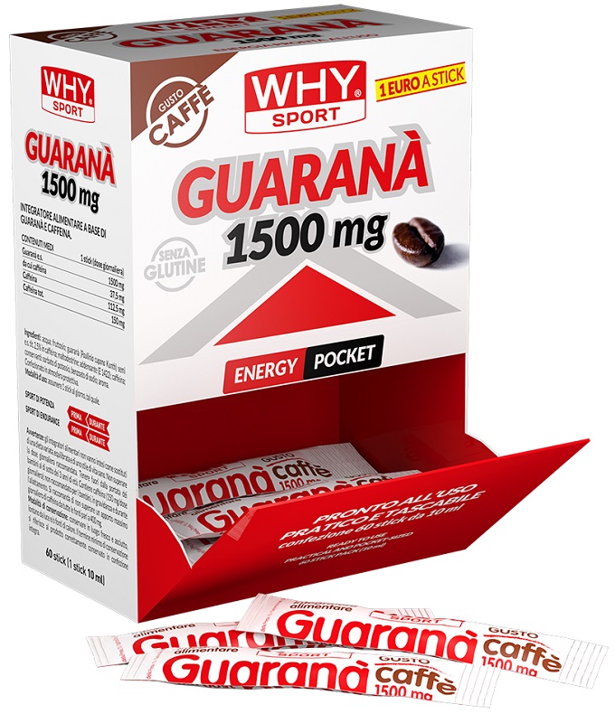 WHY GUARANA' 1500MG 1 BARRETTA STICK 10 ML - Farmastop