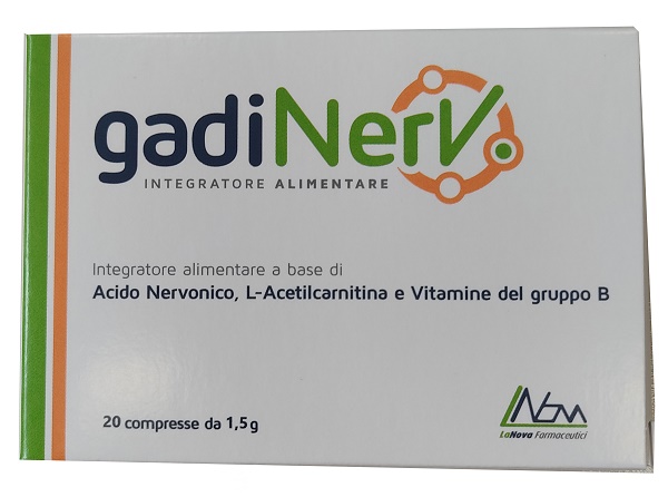 GADINERV 20 COMPRESSE - Farmastop