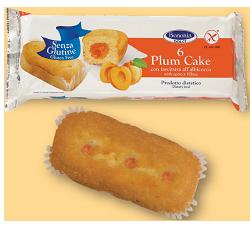 BONONIA PLUMCAKE ALBICOCCA SENZA GLUTINE 6 X 45 G - Farmastop
