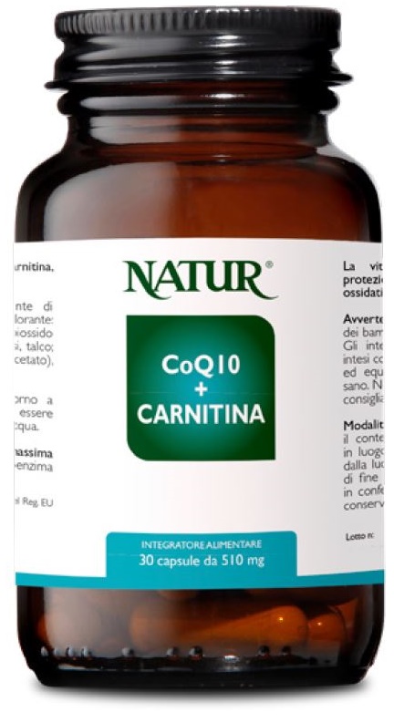 COQ10+CARNITINA 60 CAPSULE - Farmastop