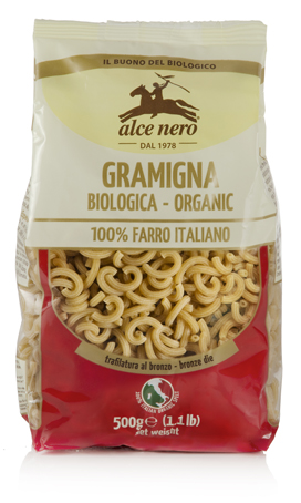 GRAMIGNA 100% SFARINATO DI FARRO BIO 500 G - Farmastop