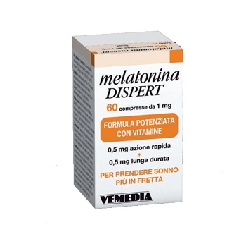 MELATONINA DISPERT 1MG DI MELATONINA 60 COMPRESSE - Farmastop