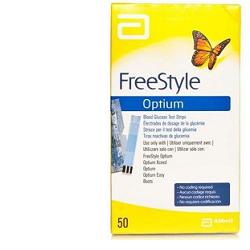 STRISCE MISURAZIONE GLICEMIA FREESTYLE OPTIUM TEST STRIPS 25 PEZZI - Farmastop