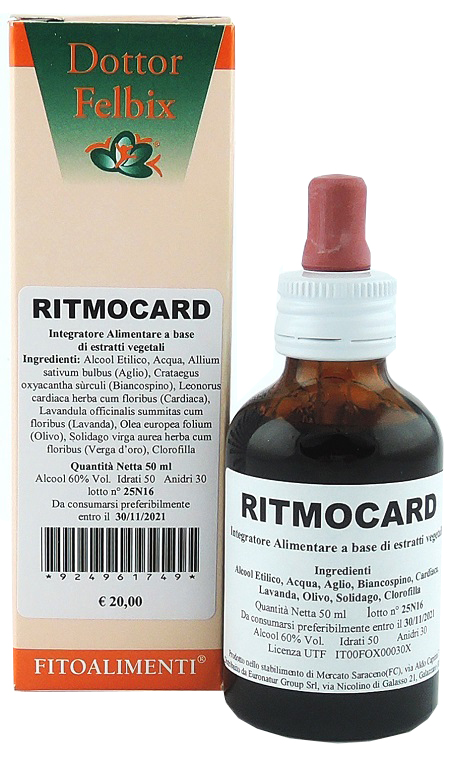 RITMOCARD GOCCE 50 ML - Farmastop