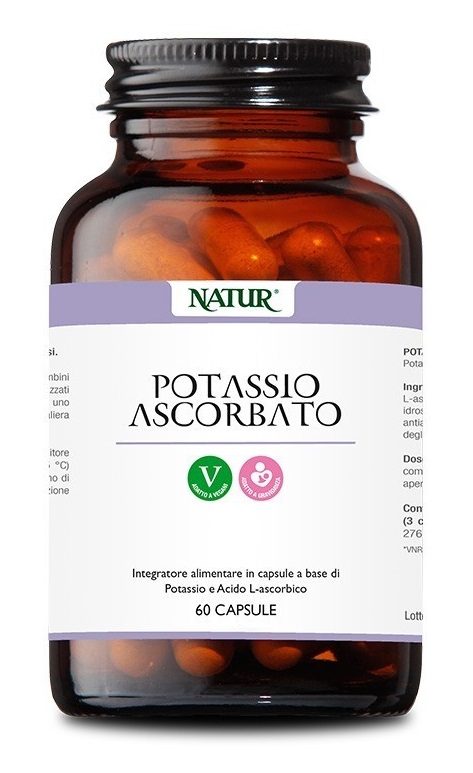 POTASSIO ASCORBATO 60 CAPSULE - Farmastop