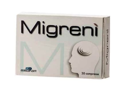 MIGRENI' 30 COMPRESSE 20 G - Farmastop