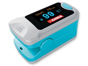 PULSOSSIMETRO DA DITO PULSOXIMETRO OXY-3 CON DISPLAY PER MISURAZIONE DIOSSIGENO NEL SANGUE E BATTITO CARDIACO CON CORDINO E BATTERIE - Farmastop