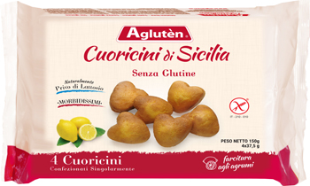 AGLUTEN CUORICINI DI SICILIA 150 G - Farmastop