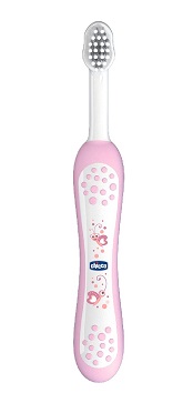 CHICCO SPAZZOLINO PRIMI DENTI DA LATTE ROSA 6-36 MESI - Farmastop