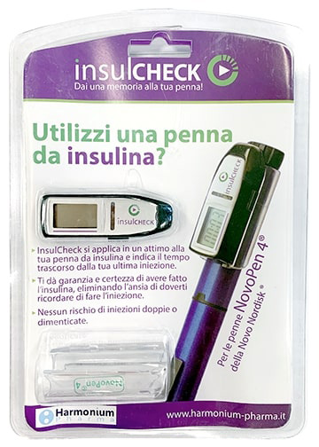 INSULCHECK NOVOPEN 4 TIMER PENNA INSULINA - Farmastop