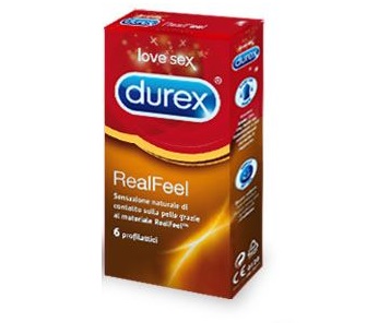PROFILATTICO DUREX REALFEEL 6 PEZZI - Farmastop