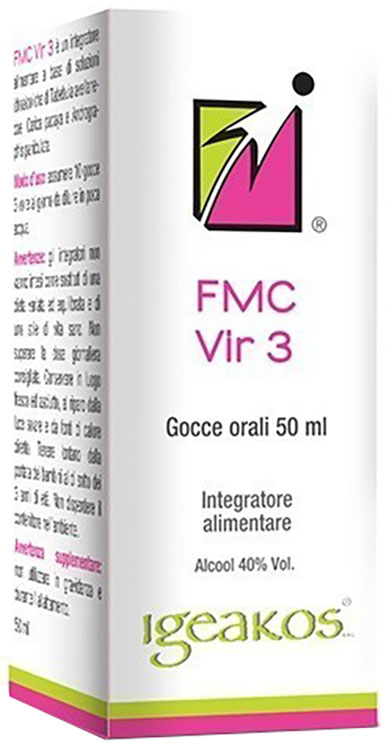 FMC VIR 3 GOCCE ORALI 50 ML - Farmastop