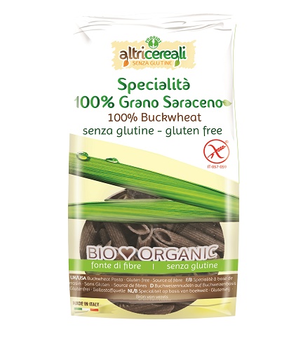 ALTRICEREALI PENNE DI GRANO SARACENO BIO 250 G - Farmastop