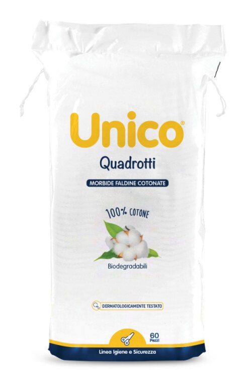 UNICO QUADROTTI 100% COTONE 60 PEZZI - Farmastop