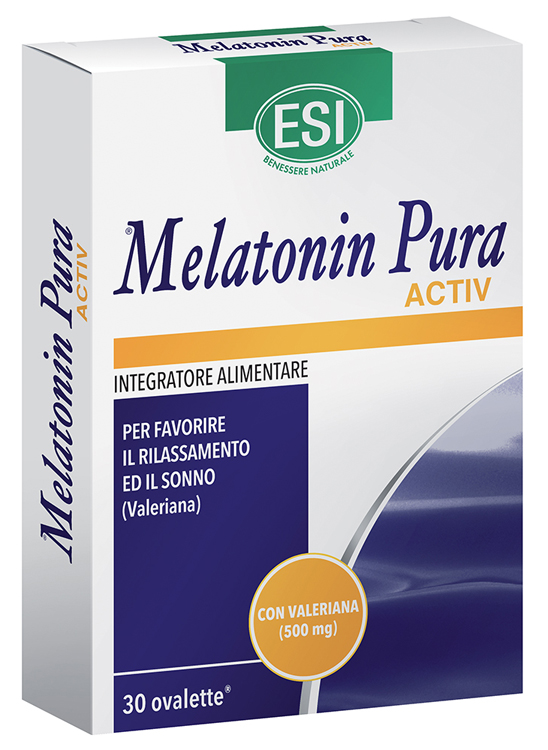 ESI MELATONIN PURA ACTIV 30 OVALETTE - Farmastop