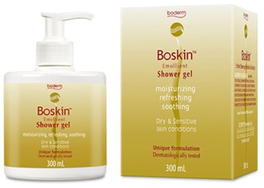 BOSKIN DOCCIA GEL EMOLLIENTE CUOIO CAPELLUTO E PELLE 300 ML - Farmastop