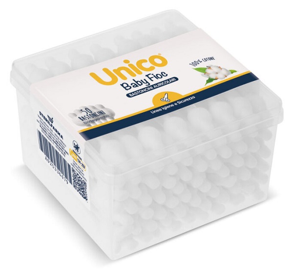 UNICO BABY FIOC BASTONCINI AURICOLARI 50 PEZZI - Farmastop