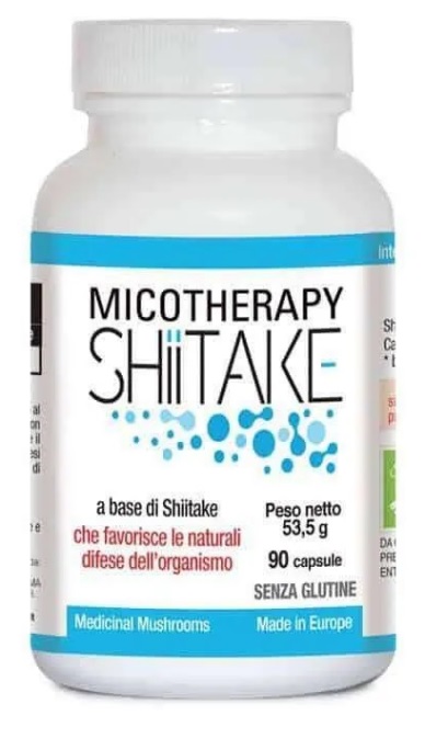MICOTHERAPY SHIITAKE 90 CAPSULE FLACONE 53,50 G - Farmastop