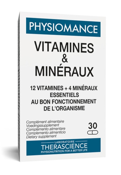 PHYSIOMANCE VITAMINE&MINERALI 30 CAPSULE - Farmastop