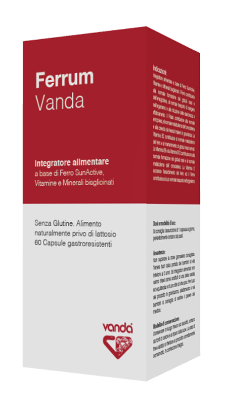 FERRUM VANDA 60 CAPSULE - Farmastop