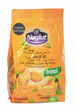 NOGLUT INTOLLERANCE BISCOTTI DELLA GIUNGLA SENZA GLUTINE BUSTA 100 G - Farmastop