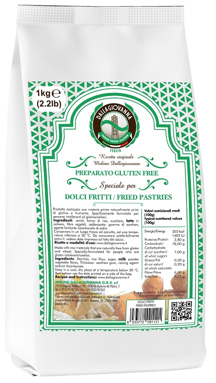 PREPARATO SPECIALE PER DOLCI FRITTI 1 KG - Farmastop