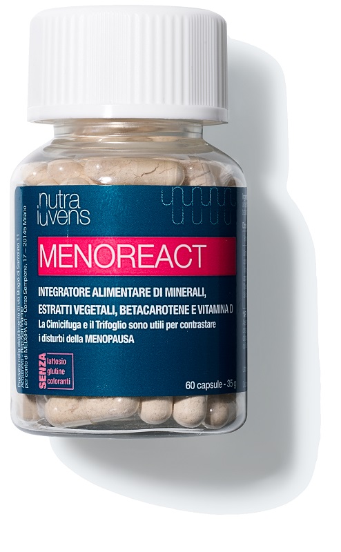MIAMO NUTRAIUVENS MENOREACT 60CPS - Farmastop