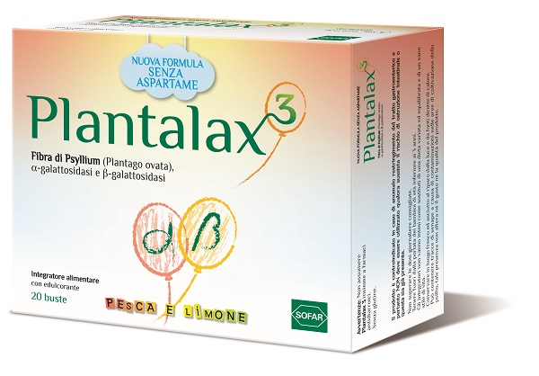PLANTALAX 3 PESCA E LIMONE 20 BUSTINE - Farmastop