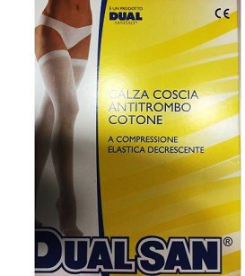 DUALSAN CALZA ANTITROMBO SENZA TASSELLO  1 - Farmastop