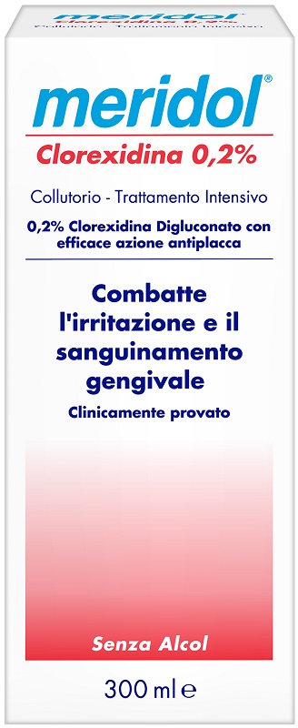 MERIDOL CLOREXIDINA 0,2% COLLUTORIO 300 ML - Farmastop