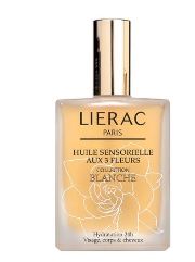 LIERAC SENSORIELLE HUILE DE SOIN NUTRITIVE 3 FLEURS BLANCHES 100 ML - Farmastop