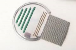 PETTINE ACCIAIO PER RIMOZIONE PIDOCCHI - Farmastop