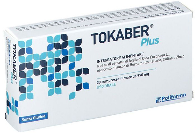 TOKABER PLUS 990MG 30 COMPRESSE - Farmastop