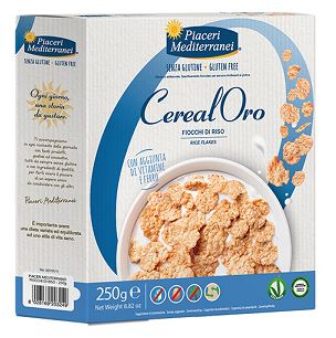 PIACERI MEDITERRANEI CEREALORO FIOCCHI DI RISO 250 G - Farmastop