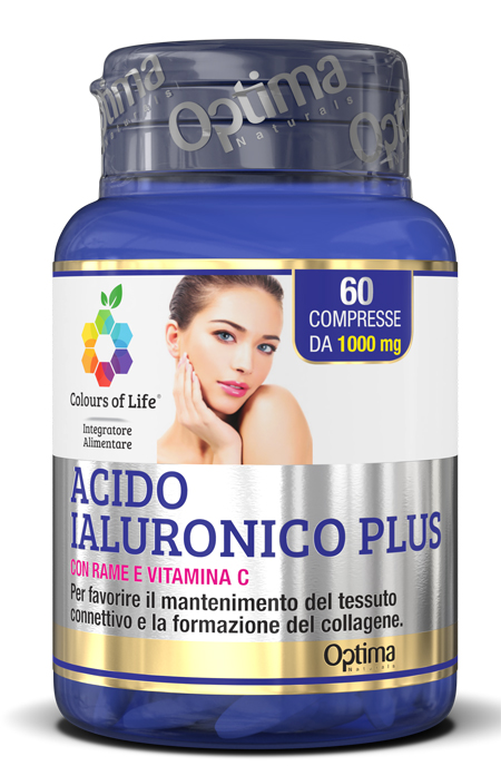 COLOURS OF LIFE ACIDO IALURONICO PLUS 60 COMPRESSE 1000 MG - Farmastop