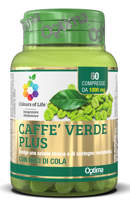 COLOURS OF LIFE CAFFE' VERDE PLUS 60 COMPRESSE 1000MG - Farmastop