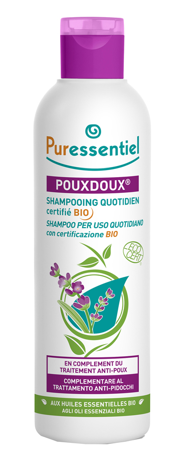PURESSENTIEL SHAMPOO POUXDOUX ANTI-PIDOCCHI 200 ML - Farmastop
