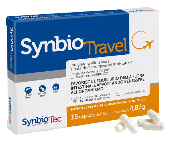 SYNBIOTRAVEL 15 CAPSULE - Farmastop