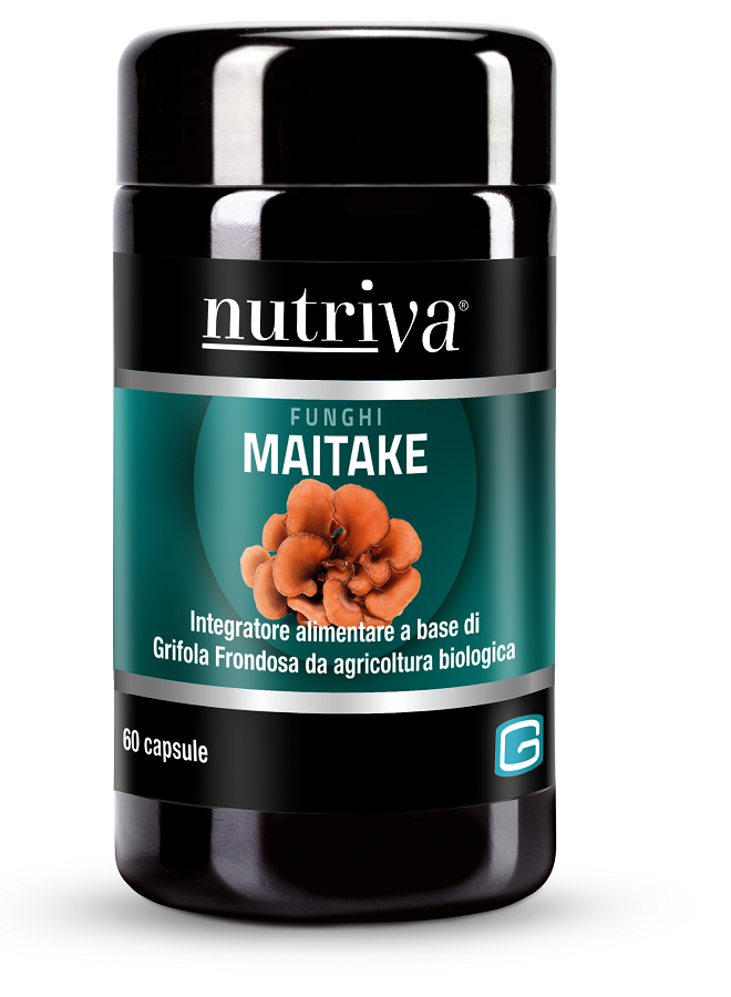 NUTRIVA MAITAKE 60 VEGICAPSULE - Farmastop